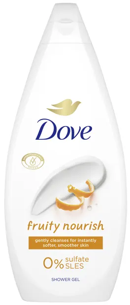 Dove Essential Care Gel de duș Fruity Nourish, 720 ml
