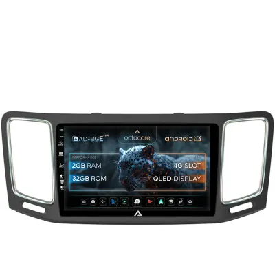 Navigatie Volkswagen Sharan Seat Alhambra (2010-2018), Android, E-Octacore 2GB RAM + 32GB ROM, 9 Inch - AD-BGE9002+AD-BGRKIT044