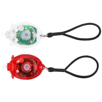 Set lampă față/spate bicicletă cu 1 led