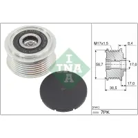 Sistem roata libera, generator INA 535 0318 10