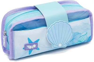 Penar școlar YOLO Flip - Ocean, 1 fermoar