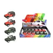 Masina Jeep Wrangler Rubicon Welly, 12 buc., Toi-Toys