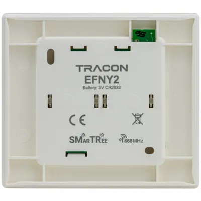 Buton emitator radio, de perete, 2 canale 3 VDC, 868,32 Mhz, 300 m
