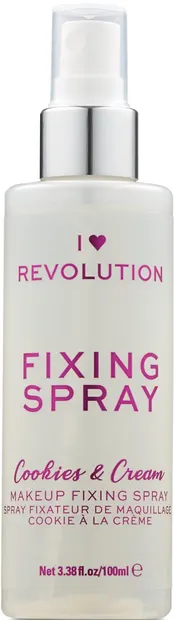 I Heart Revolution - Spray de fixare machiaj Cookies & Cream, 100 ml