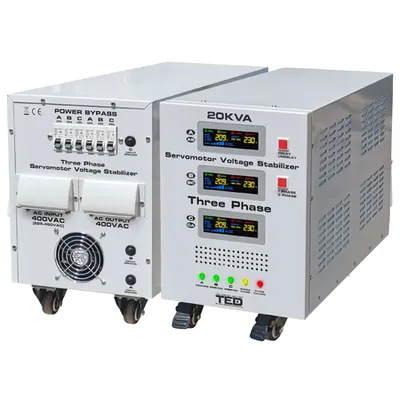 STABILIZATOR tensiune trifazat 380V 16 kw 20Kva