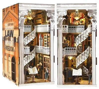 Model asamblat MiniCity - Law Library