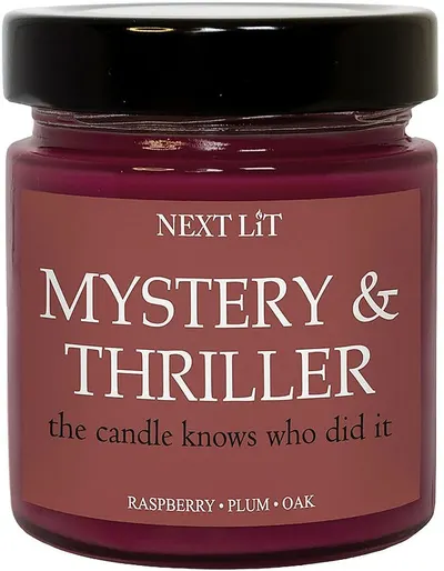 Lumânare parfumată Next Lit Genre Tales - Mystery and Thriller, 180 g