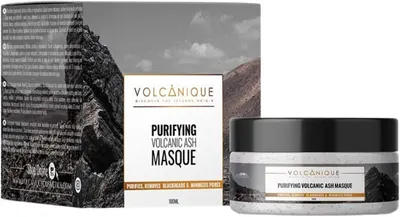 Volcanique Mască vulcanică intineritoare, cu argilă caolin, 100 ml