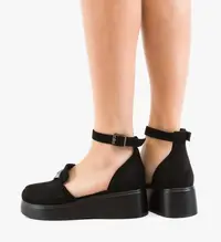 Pantofi casual Terfly Negri 2