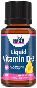 Liquid Vitamin D3, 400 IU, 10 ml, Haya Labs