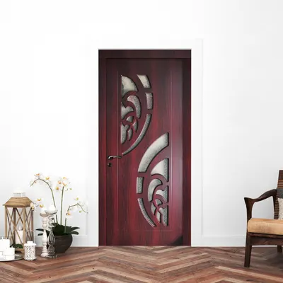 Usa de interior din lemn Style MQ 025 2000/600 mm Santal