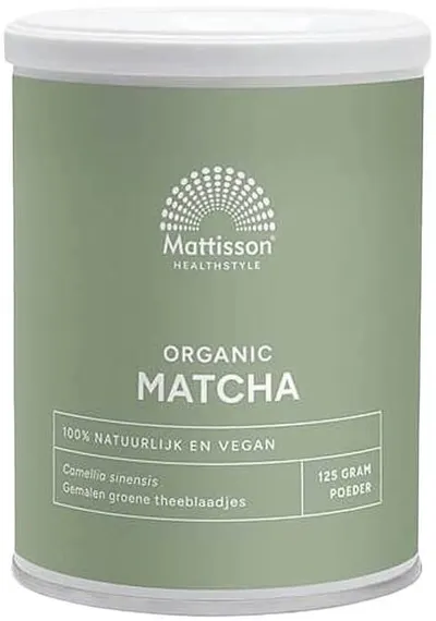 Organic Matcha, 125 g, Mattisson Healthstyle