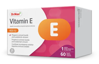 Dr. Max Vitamina E 400 UI, 60 capsule moi