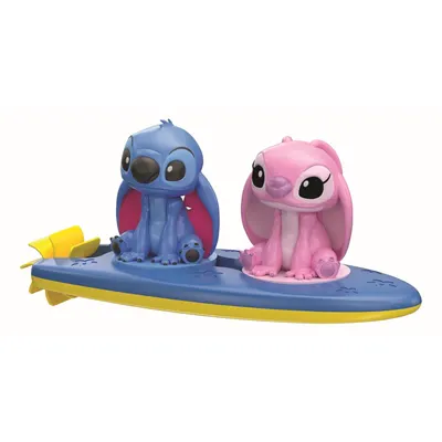 Placa de surf plutitoare cu figurine Stitch si Angel Clementoni