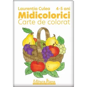 Midicolorici. Carte de colorat 4-5 ani