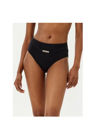 Slip dama C16VC6 011 - Poliamida/Elastan - Negru - Negru