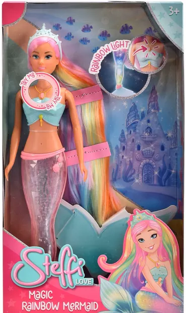 Păpuşă Simba Steffi Love - Sirena cu coadă luminoasă