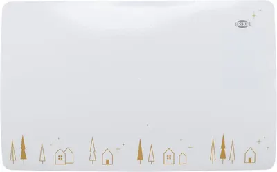 Trixie, covoras X-Mas pentru castroane, plastic, bej, 92020, 44x28 cm