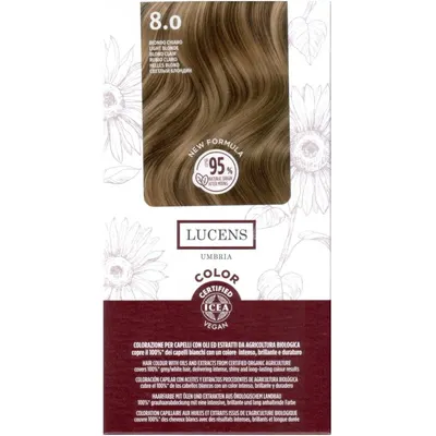Vopsea de Par fara Amoniac Blond Deschis 8.0 50ml