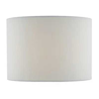 Abajur Lazio White Linen Drum Shade 30cm