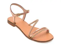 Sandale GEOX roz, D65YMM, din piele naturala