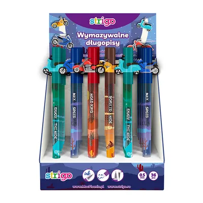 Roller gel cu rescriere Strigo Motociclete