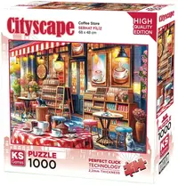 Puzzle KS Games din 1000 piese - Cafenea