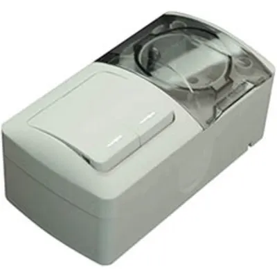 Eva Modul Comutator LED Priza Capac CP PT IP54