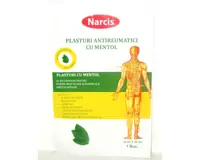 Plasture antireumatic cu mentol 12 x 18cm - Vision Trading