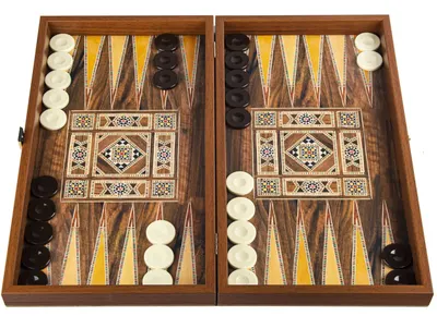 Set sah si table Manopoulos - imprimeu oriental, 38 x 20 cm