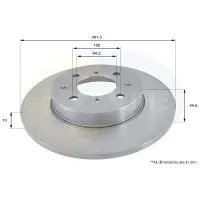 Disc frana COMLINE ADC1302