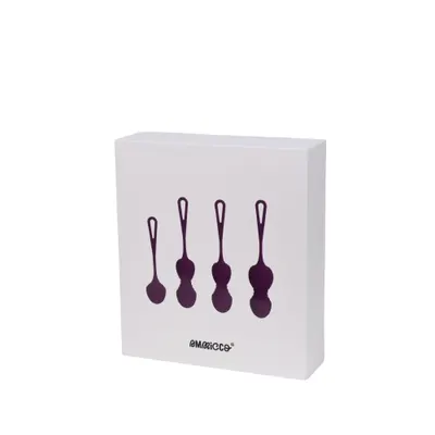 Bile kegel pentru antrenarea muschilor pelvieni Pleasure Balls, 4 bucati, Ammicco