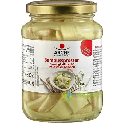 Muguri de Bambus la Borcan Ecologici/Bio 350g
