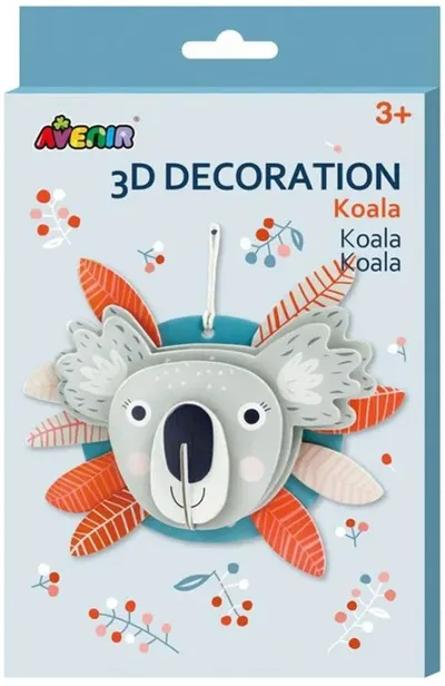 Set creativ Avenir - Fă-ți singur 3D decorațiune, Koala