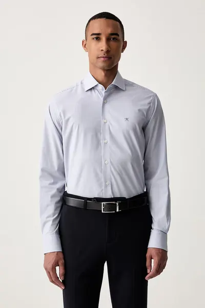 Hackett London bluză tip cămașă pentru bărbați cu bumbac