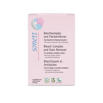 Complex inalbitor si pentru indepartarea petelor ecologic 900g Sonett