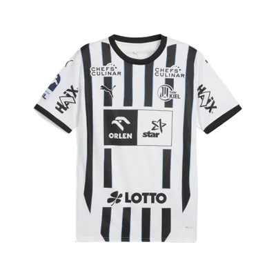 Tricou bărbați mânecă scurtă 25/26 Heimtrikot, alb, negru PUMA