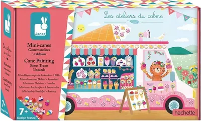 Trusă creativă Janod - Cane Painting, Sweet Treats