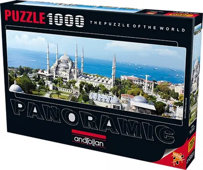 Puzzle panoramic Anatolian din 1000 piese - Moscheea Sultan Ahmed