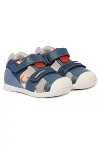 Sandale Baieti - albastru - textil