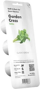 Semințe Click and Grow - Garden cress, 3 rezerve