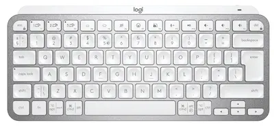Tastatura Logitech - MX Keys Mini, wireless, alba