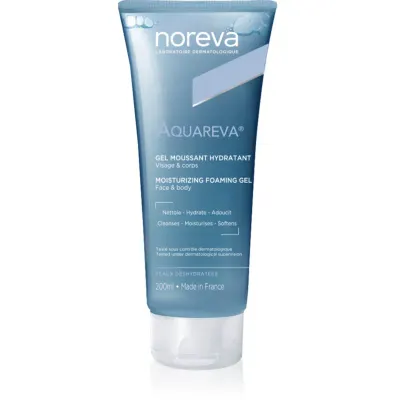 Noreva Aquareva Moisturizing Foaming Gel gel spumant de curatare 200 ml