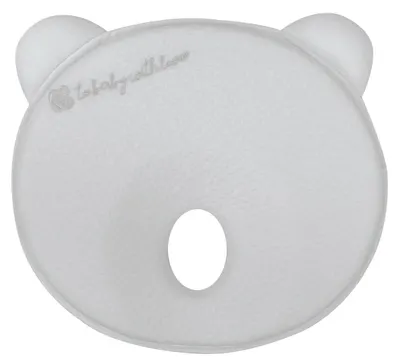 KikkaBoo - Pernă din spumă cu memorie pentru bebeluși Bear Airknit, g