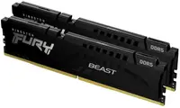 Memorie operativă Kingston - 16GB (2x8GB), DDR5, 6000MHz, CL30, FURY Beast Black EXPO