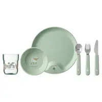 Set de veselă pentru copii 6 buc. din plastic Little Farm by Little Dutch – Mepal