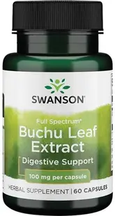 Full Spectrum Buchu Leaf Extract, 100 mg, 60 capsule, Swanson