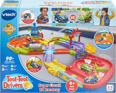 Jucărie interactivă Vtech Toot-Toot Drivers - Pistă de curse