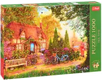 Puzzle Trefl din 1000 de piese - Vilă cu acoperiș de paie