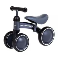 Bicicleta copii 2-5 ani, fara pedale, Gri, CHILDHOME CHCWBBNG